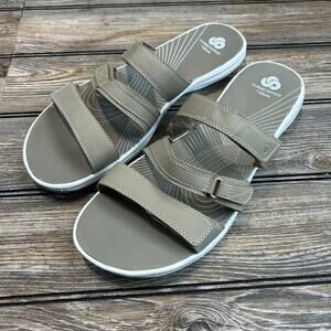 Clarks Adjustable Strappy Sandals Size 12